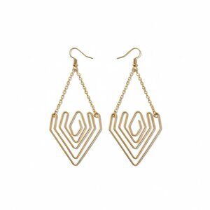 NWT Mia collection rose gold dangle earrings